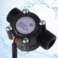 thumbnail image 1 of DN15 G1/2 Sensor De Agua Del Flujo De Flujo De Flujo De Flujo 1-30L/min, Liviano, Pequeño Y Fácil De Instalar Con Eje De Acero Inoxidable Y Anillo De Sello A Prueba De Fuga Para, 1 of 7