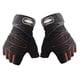 thumbnail image 1 of Guantes de ciclismo para hombre, transpirables, cortos y sin absorción de impactos. Negro + Naranja XL, 1 of 9