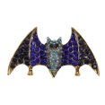 thumbnail image 1 of Miangastore 1pc Rhinestone Bat Brooch For Halloween Stylish Accessory For Sweaters Dresses And Scarves Present For Ladies, 1 of 8