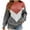 Pink#K, variant on HAPIMO Womens Sweaters Fall Fashion Lantern Sleeve Round Neck Knitwear Colorblocked Casual Jumper Pullover Sweaters for Women Gray S