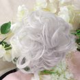 thumbnail image 4 of Ladies Fashion Pony Tail Hair Extension Bun Hairpieces Scrunchie Elastic Wave Curly Synthetic Hairpieces (Grey), 4 of 7
