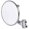 JEGS 90330 Peep Mirror 4 in. Diameter Edge-Mount Standard Mirror Glass Stainless