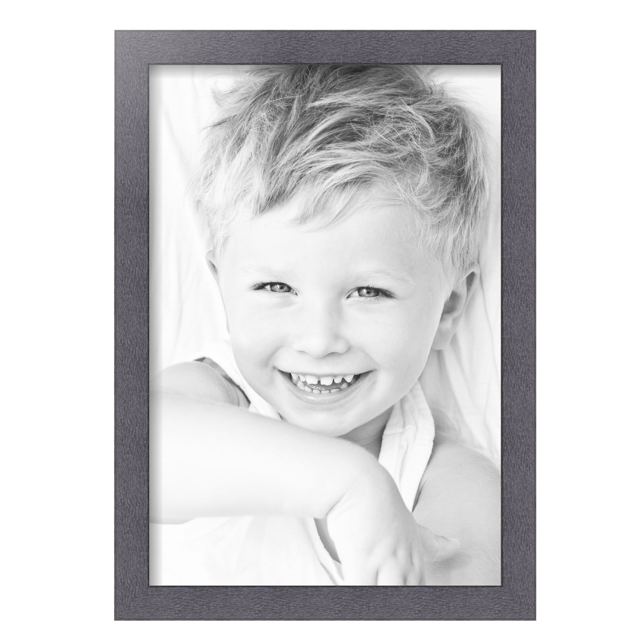 ArtToFrames 13" x 19" Tungsten Picture Frame, 13x19 inch Gray MDF Poster Frame (WOM-4640), 2 Pack