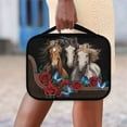 thumbnail image 3 of Suhoaziia Rose Western Horse Bible Covers for Women Aesthetic Portable Scripture Bag Briefcase Large Capacity Lightweight Bible Protective Bag, 3 of 7