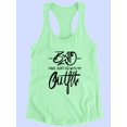 thumbnail image 3 of No Bad Vibes Racerback Tank Women -Image by Shutterstock, Female XX-Large, 3 of 4