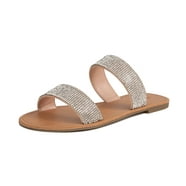 Call It Spring Womens Triresa Mules Leather Almond Toe Casual Slide ...