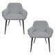 thumbnail image 1 of JUEGO DE 2 SILLAS VELVET MODERNAS PARA COMEDOR MARCA GRAVITA, 1 of 7