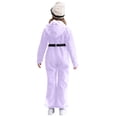 thumbnail image 2 of iiniim Kids Girls Ski Suits Winter Snow Jacket Coats Snowmobile Hooded Jumpsuit Snowboard Snowsuits Light Purple 16, 2 of 7