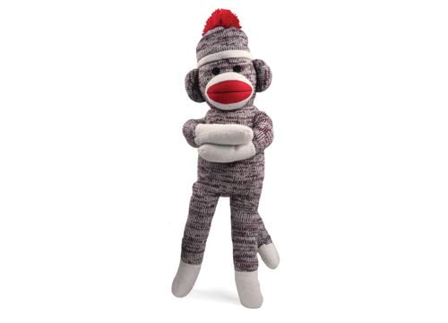 Pennington Bear Company The Original Sock Monkey Hand-knit Plush Material 20 in for sale online 