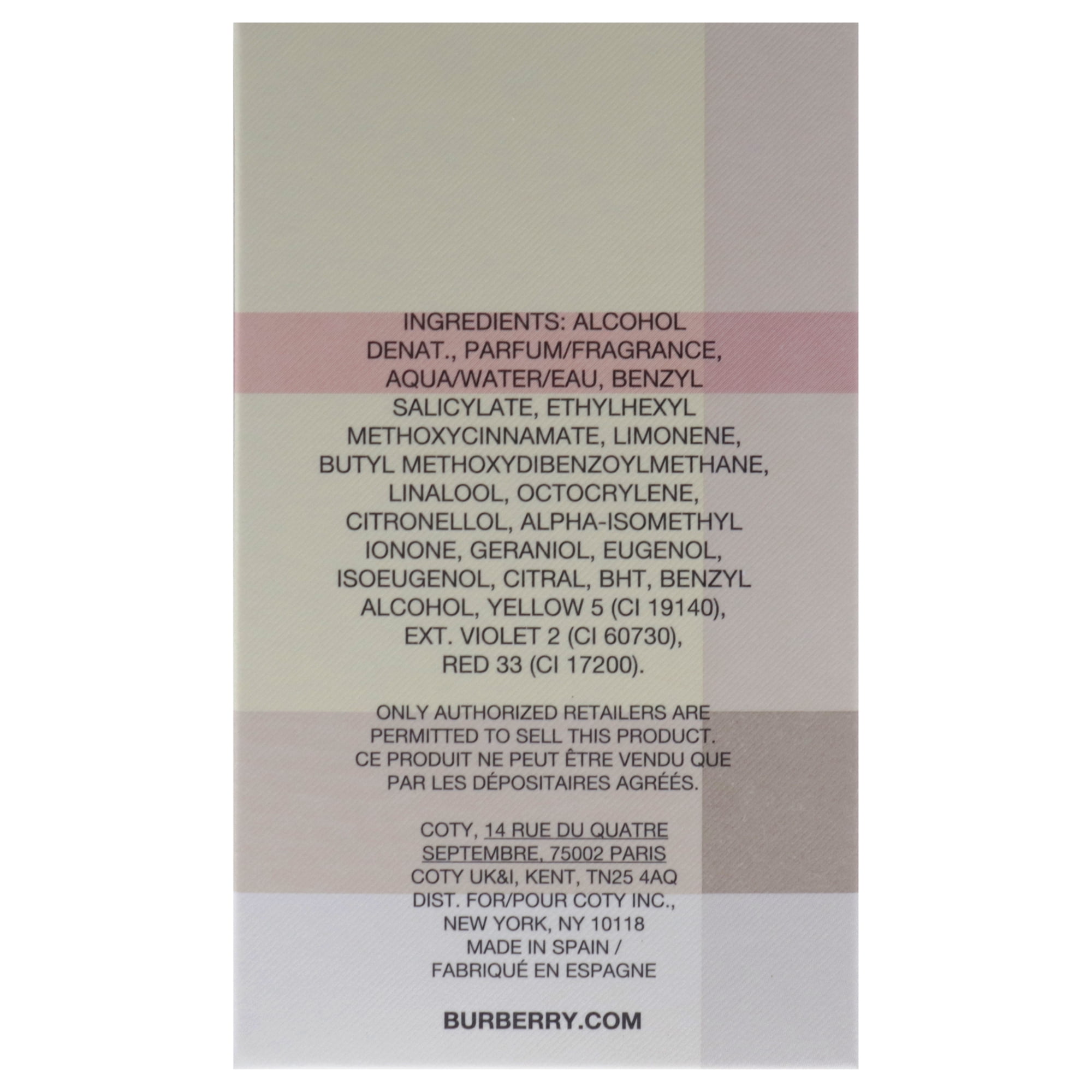 Burberry London Eau de Parfum, Perfume for Women, 1 oz