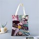 thumbnail image 2 of Soul Eater Bolso de tela con estampado de lienzo para mujer, bolsa de compras reutilizable y estética, con cremallera interior, regalo para mujer, 35 × 40 cm., 2 of 6