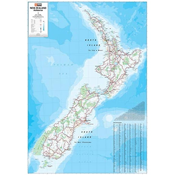 Pre-Owned New Zealand Handy Atlas Hema Ring Bound (Paperback) 1877302937 9781877302930