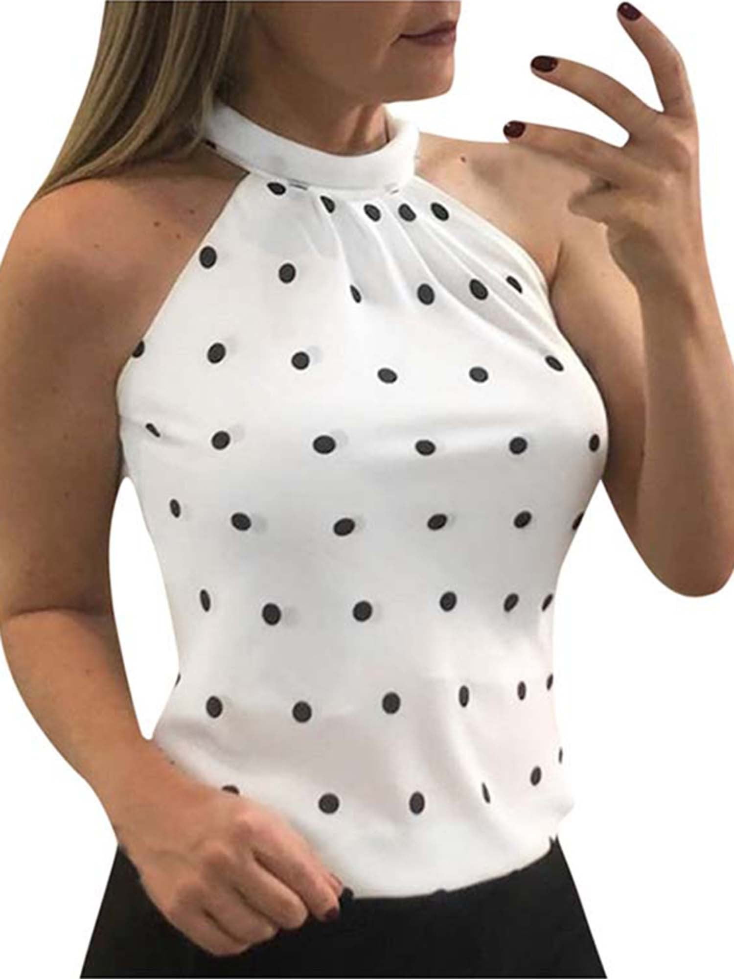 polka dot tank