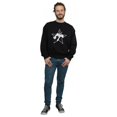 thumbnail image 4 of Looney Tunes Mens Sylvester Mono Star Sweatshirt, 4 of 5