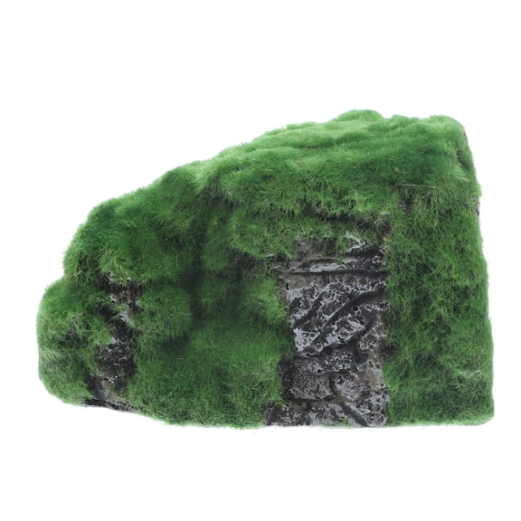 ACDANC Rock Decor Reptiles Supplies Terrarium Tank Leopard Gecko Hide Tortoise Hiding from House Delicate Tank Resin