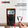 thumbnail image 1 of ANENG Auto Range True RMS Multímetro AC DC Voltaje Ohm Capacitancia NCV Tester, 1 of 2