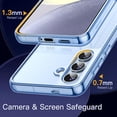 thumbnail image 4 of JETech Case for Samsung Galaxy S24 5G, Non-Yellowing Shockproof Bumper Protective Phone Cover, Anti-Scratch Hard PC Back (Sapphire Blue), 4 of 6