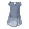 thumbnail image 2 of Richie House Girls' Knit Dress with Special Round Sleeve RH1602, 2 of 2