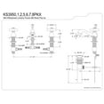 thumbnail image 3 of Kingston Brass KS3955PKX Duchess Mini-Widespread Bathroom Faucet, Oil Rubbed Bronze, 3 of 3
