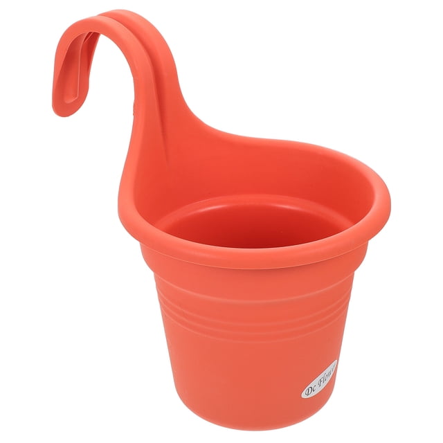 MasteelfCA Balcony Hanging Flower Bucket Creative Flowerpot Fence Plant Flower Pot