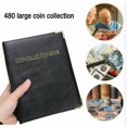thumbnail image 3 of Coin album 480 pockets, Leather coin album, Paris Mint Binder,, 3 of 5