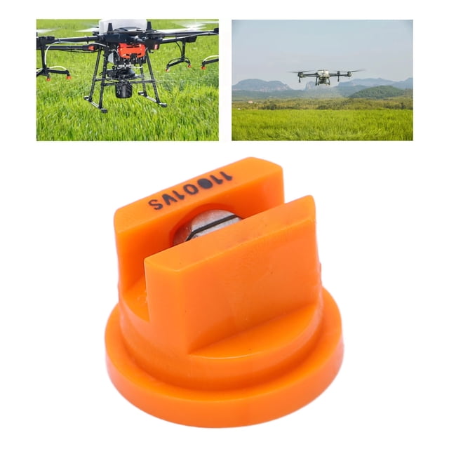 Boom Sprayer Nozzle, Flat Fan Spray Tip Higher Spraying Coverage For Agriculture 015 Green,01 Orange