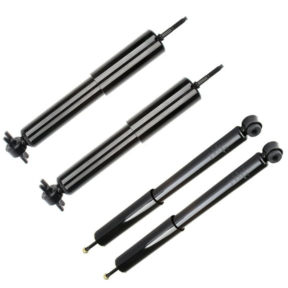 Set of 4 Shocks,ECCPP Shocks Absorbers Fits 1993-2002 for Ford Crown Victoria,1981-2002 for Lincoln Town Car,1983-2002 for Mercury Grand Marquis Front Rear Auto Shocks with 344424 343135