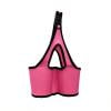 Canvas Double Cup Beverage Holder, Portable Insulated Drink Carrier for Coffee Tea, Hands-Free Cup Tote for Sports Camping Outdoor Picnic, Reusable Cup Caddy