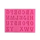 thumbnail image 3 of Naiovety Moldes de fondant A-Z Letras en inglés Molde en relieve Herramientas de decoración de pasteles Fundición de dulces Die Celebration Capital / Cocina y Comedor Capital/Rosa Naiovety HA062186-01B, 3 of 6