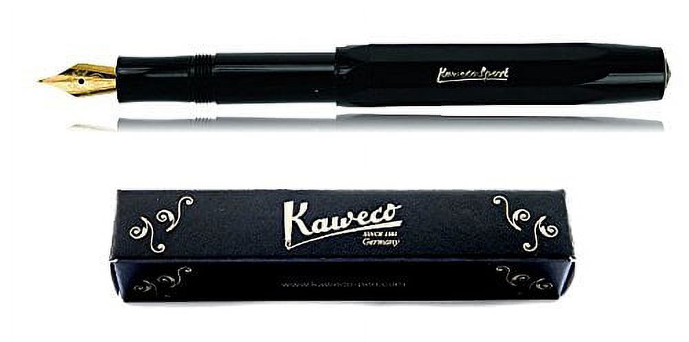 Kaweco Classic Sport Fountain Pen - Black - Fine Point