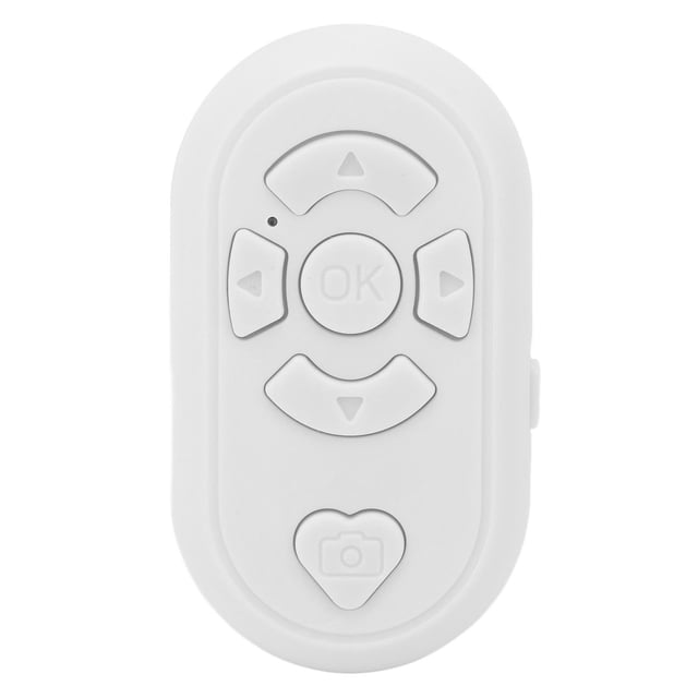 Phone Remote Control, Wireless Shutter BT4.0 32.8ft Range for Selfie Page Turning App with Type C Charging Cable