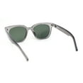 thumbnail image 4 of Womens Iconic Hipster Horn Rim Mod Plastic Sunglasses Slate - Green, 4 of 4