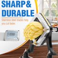 French Fry Cutter for Commercial and Home Use, Potato Slicer with 1/2