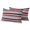 Navy Blue, Red, Grey, variant on Outdoor Pillow Covers 20x20 Set of 2, Khaki Striped Waterproof Patio Throw Pillow Covers for Couch Sofa Chair, Navy Blue Farmhouse Stripes Modern Abstract Art Decorative Pillowcases for Throw Pillows