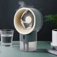 thumbnail image 3 of Mini Usb To Usb Cable Usb Mini Refrigerated Wind Conditioner, Home Small Chiller, Portable Mobile Humidification Night Light Desktop Water-Cooled Fan, Built-In Battery Model, 3 of 6