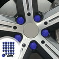 thumbnail image 1 of Diamond Studded Car Tire Nut Covers, Car Wheel Hub Decorative Screw Caps, Anti-Slip Scratch-Resistant Wheel Accessories, Rust Proof Automotive Protection, Multi-Color Stylish Vehicle, 1 of 6