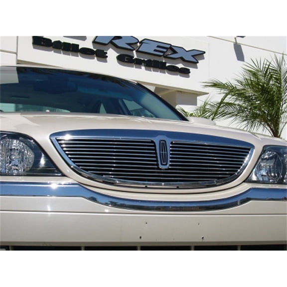 T-Rex 20710 Polished Billet Series Grille for 2000-2002 Lincoln LS