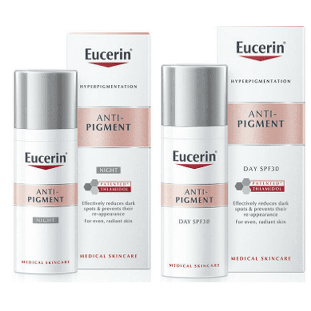 Eucerin Anti-Pigment Bundle - Eucerin Anti-Pigment Day Cream SPF30 and Eucerin Anti-Pigment Night Cream Walmart.com