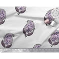 thumbnail image 2 of Soimoi Poly Georgette Fabric Leaves & Paisley Block Print Fabric by Yard 42 Inch Wide, 2 of 3