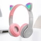thumbnail image 3 of Btafrte Gaming Headset Cat Ear Over-Ear Stereo Bass para PC (Gris), 3 of 6