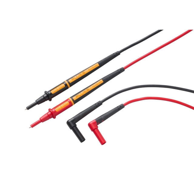 Fluke TL175-HV - CAT III 1500 V, TwistGuard Test Leads, 2MM Diameter Probe Tips