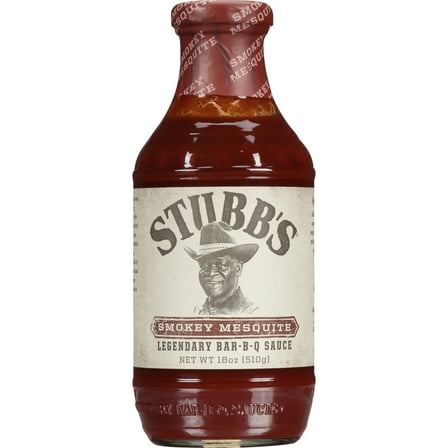 Stubb's Smokey Mesquite Barbecue Sauce, 18 oz Barbecue Sauces