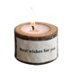 thumbnail image 2 of Fiudx Vela de Aromaterapia de Madera, Diseño de Madera Natural, Aroma Relajante, Ideal para Decorar El Hogar, Ideal Como Regalo de Cumpleaños, Marrón, Material Abs, Tamaño 7 × 6 × 5,5 Cm, 2 of 6