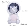 thumbnail image 2 of Pet Spaceman Night Light Decoración Del Hogar Regalo De Los Niños Adornos De Dormitorio Eigraketly HA043341-02, 2 of 5