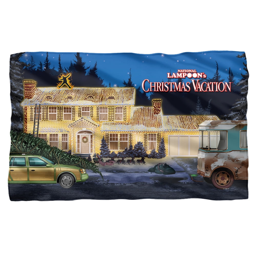 Christmas Vacation Blanket, 36"x58", Lights, Fleece Blanket