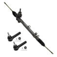 thumbnail image 1 of Detroit Axle - Rack And Pinion Kit For 05-07 Dodge Grand Caravan Chrysler Town & Country 2005 2006 2007, Power Steering Rack And Pinion Assembly, 2 Outer Tie Rod Ends Replacement, 1 of 1