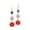 Multicolor, variant on 4th of July Earrings for Women Patriotic Red White Blue Floral Dangle, Independence Day Jewelry, Summer Festival Accessories