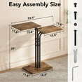 thumbnail image 2 of Mesa Credenza Recibidor de Entrada, Mesa Consola, Mueble Organizador Sofá Decorativo Madera y Metal, Estante Organizador Mesa Auxiliar para Sala, Recámara y Pasillo, 2 of 4
