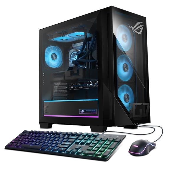 ASUS ROG G700 (2025) Gaming Desktop PC, Intel® Core™ Ultra 7 265KF Processor, NVIDIA® GeForce RTX™ 5060 Dual, 1TB M.2 NVMe™ PCIe® 4 SSD, 32GB DDR5 RAM, G700TF-WS766 (Software Offer with Purchase)