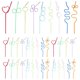 thumbnail image 1 of Children's curly party straws, crazy party straw curling novel straws, for party bag fillings, 36 pi, 1 of 5